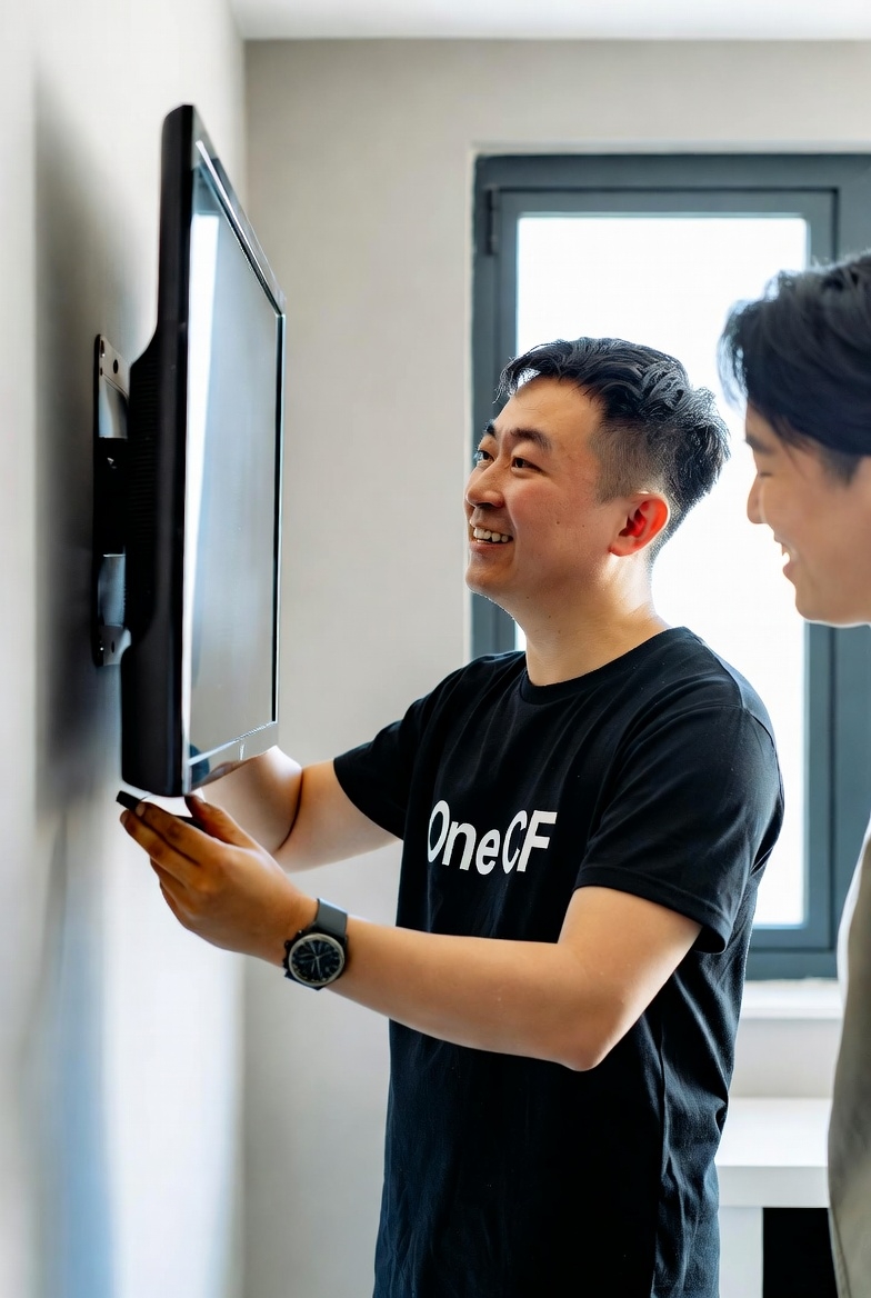 OneCF師傅安裝電視
